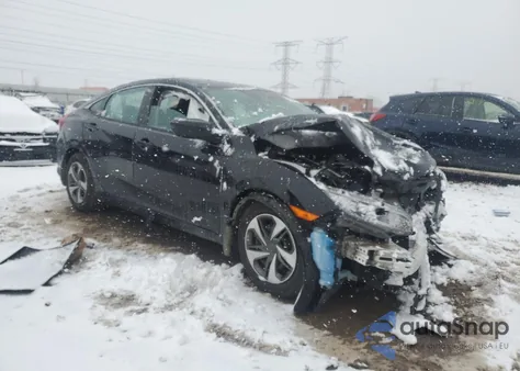 2019 Honda Civic Lx from USA, damaged, VIN 2HGFC2F65KH581553